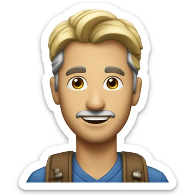 World tour guide for Europe continen sticker