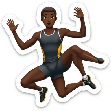 long jumps sticker