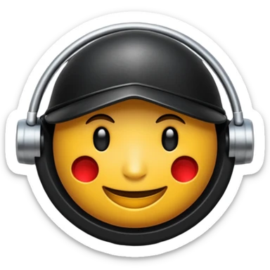 crea un emoji di un otturatore sticker