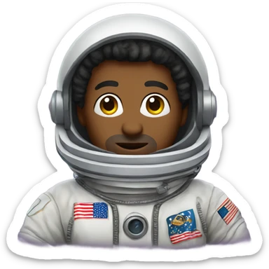 Philly Phil as an astronaut  sticker