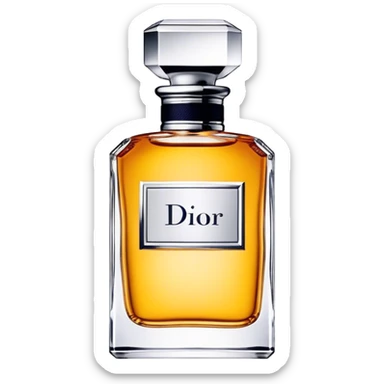Dior parfum sticker