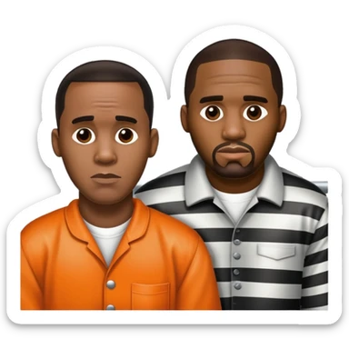 Diddy and r Kelly in jail sticker