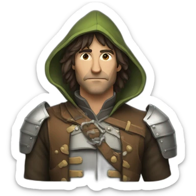 halflin rogue sticker