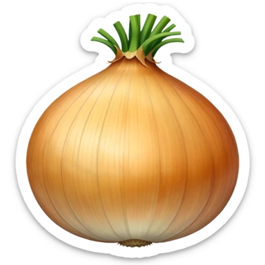 Onion sticker