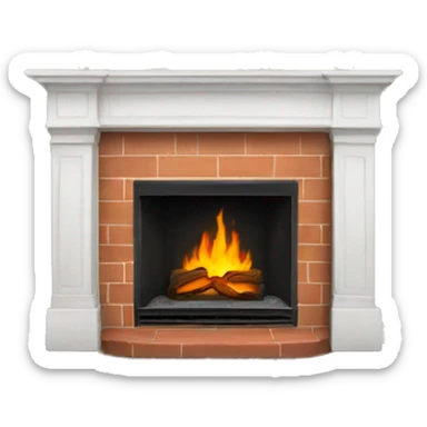 fireplace mantle sticker