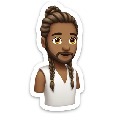 one hair strand sticker