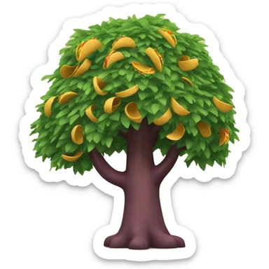 Taco bell tree  sticker