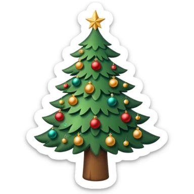 Sapin de Noël sticker