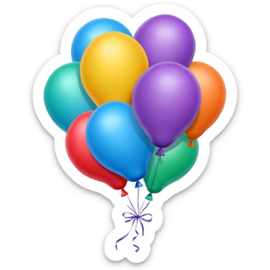 Balloon popped sticker