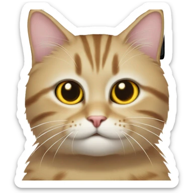 Keyboard cat sticker