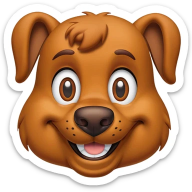 Scooby Doo sticker