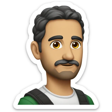 Andaluzyjski koń sticker