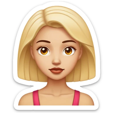 woman catholic  sticker