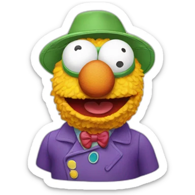 Gonzo muppet babies sticker
