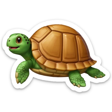 Peanut butter jelly turtle sticker