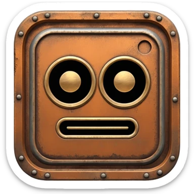 Create a Discord server icon that reads 'DUBS' based on the Rust video game. sticker