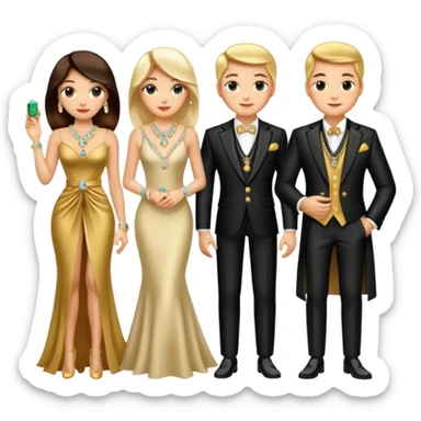 the rich to flaunt their riches, to display wealth for display’s sake sticker