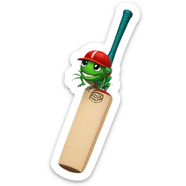 cricket the game logo which is good to engrave on stuff no colour sticker