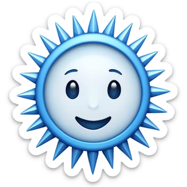 blue tick verification emoji Shape: Circular

Edge: Zigzag / spiky / sunburst / cogwheel sticker