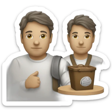  VOADKA, voting over distilled knowledge association. sticker