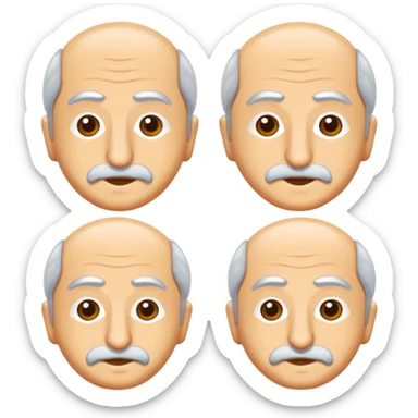 El sallayan gülen yüz  sticker