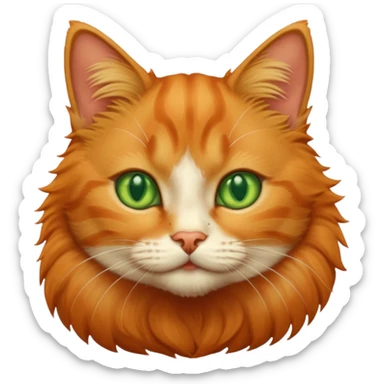 Fingering cat sticker