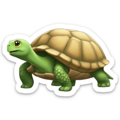 Harry poter qui chevauche une tortue sticker