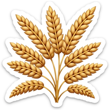 wheat and high fiber sticker