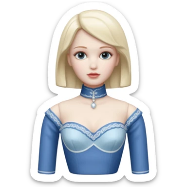 trailor doll mannequin torso  sticker