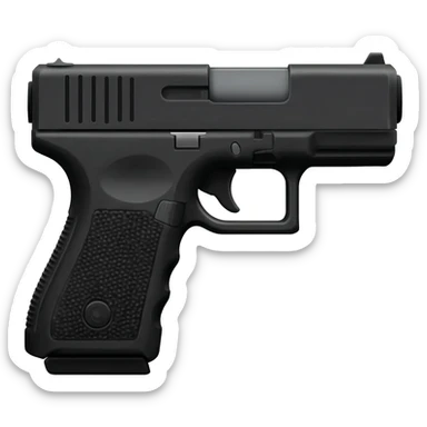 Gun sticker