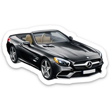 Mercedes sl  sticker