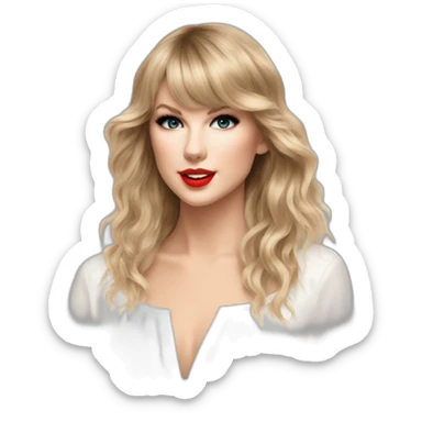 Taylor swift at the eras tour sticker