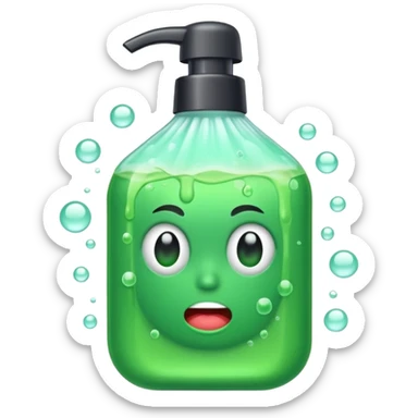 toxic shampoo sticker