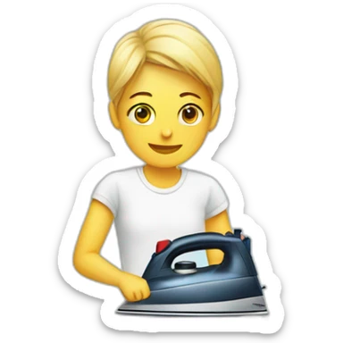 ironing sticker