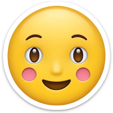 Make it a sideways facing emoji also 2d sticker