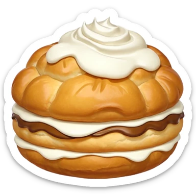 cream puff sticker