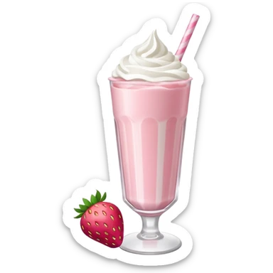 BATOM DE MILKSHAKE DE MORANGO sticker
