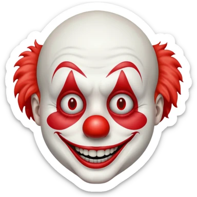 Clown horreur sticker