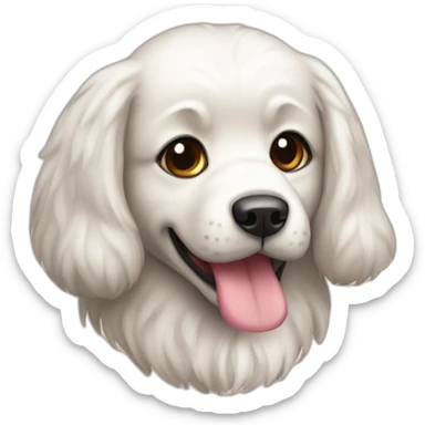 chien PELUCHE sticker