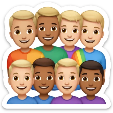 GAY MEn sticker
