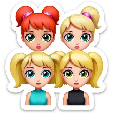 Power puff girls sticker