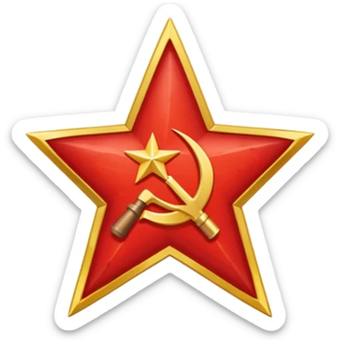 Soviet Union Flag sticker