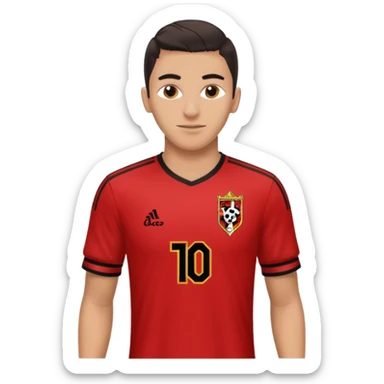 giordian de arrascaeta soccer player flamengo t-shirt sticker