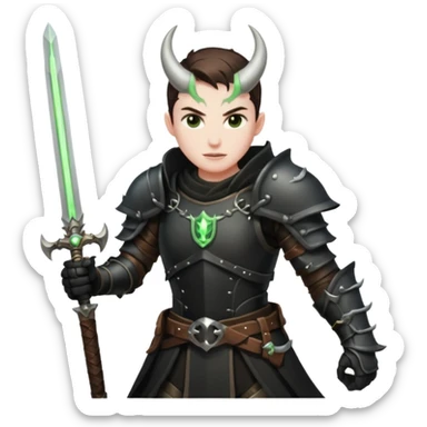 demon hunter sticker