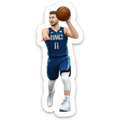 Luka doncic shooting sticker