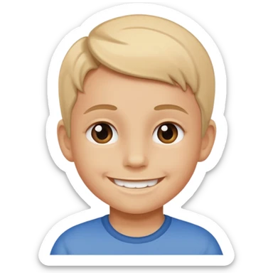 Kid saying 68 sticker