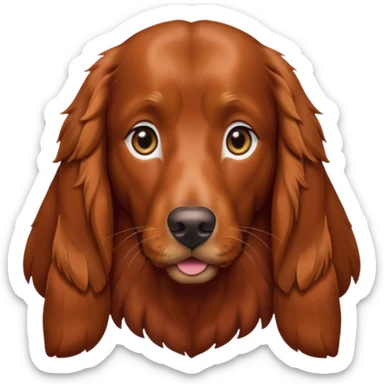 irish setter sticker