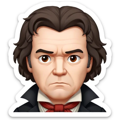 Beethoven ￼ sticker