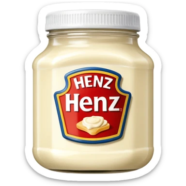 heinz mayonnaise sticker