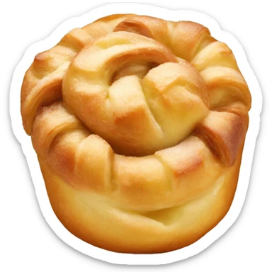 Pastry Apple danish sticker